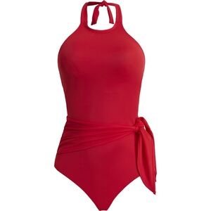 Hermoza NWT High Neck Full Coverage Genevieve One-Piece Swimsuit
